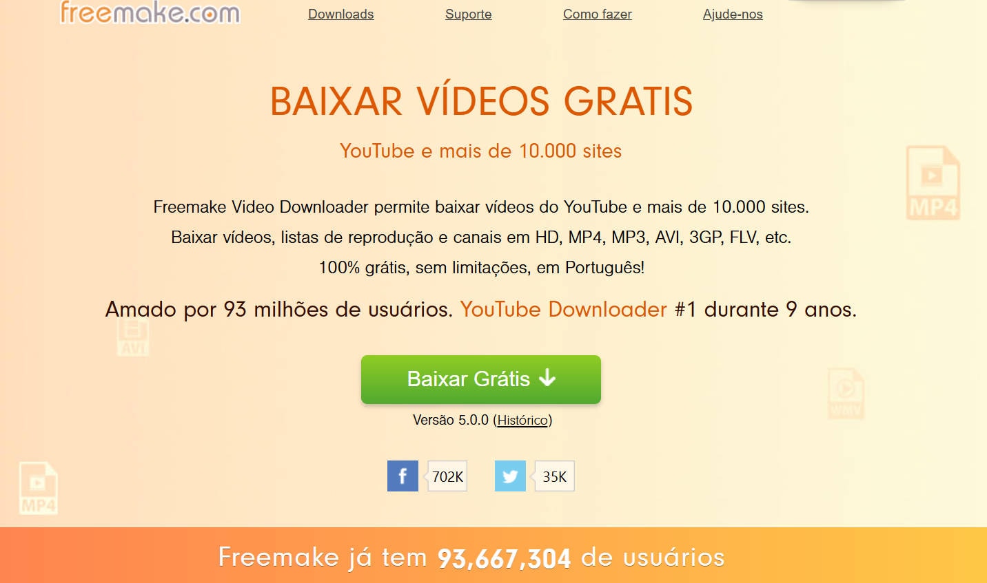 baixar video do Pornhub com Freemake