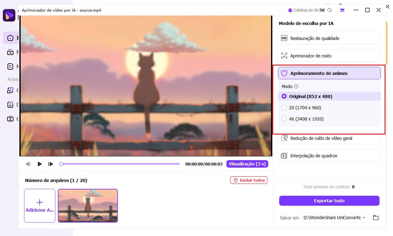 aprimoramento de anime passo 3