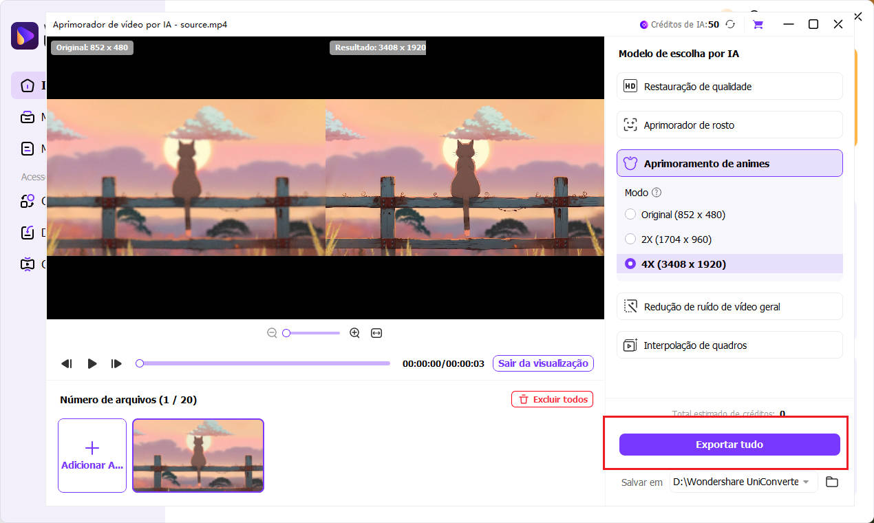 aprimoramento de anime passo 5