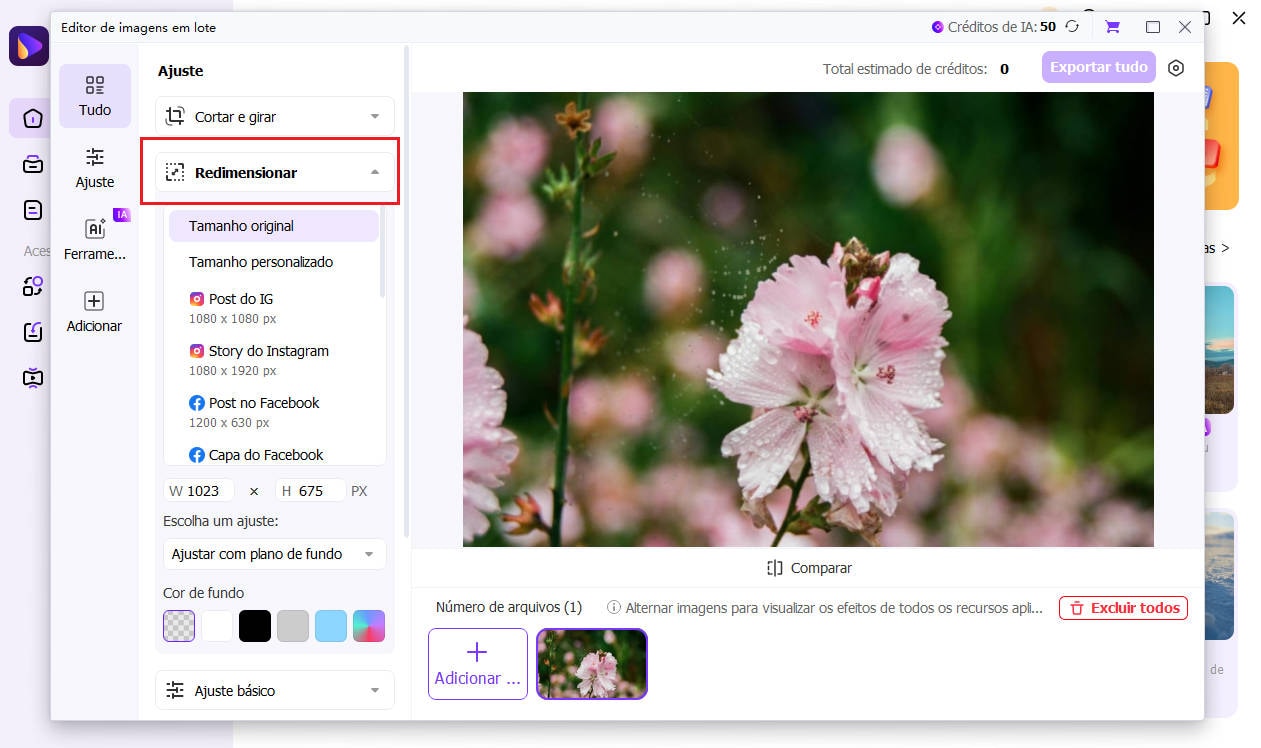 redimensionar imagem passo 3
