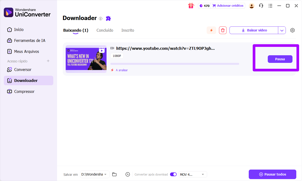 como converter e baixar vídeo para mp3