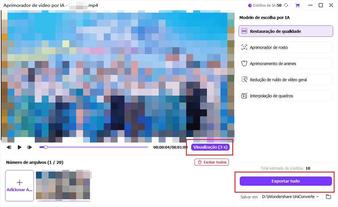 aprimorar video