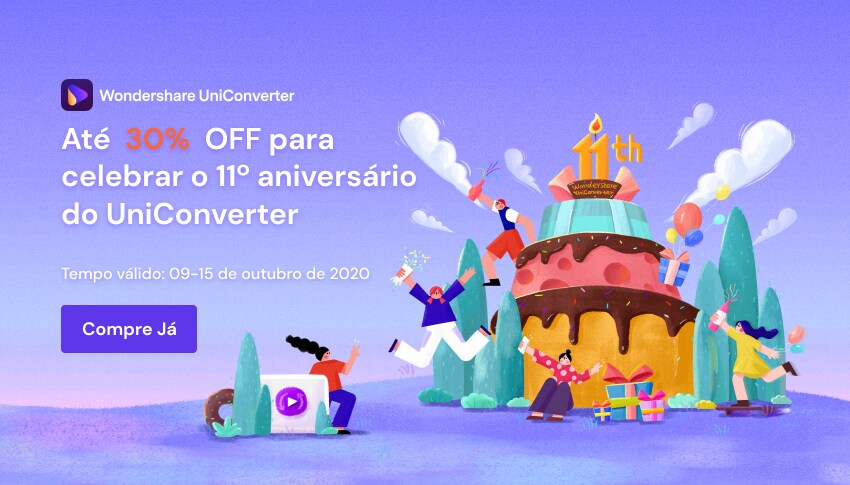 Comemorando o 11º aniversário do UniConverter