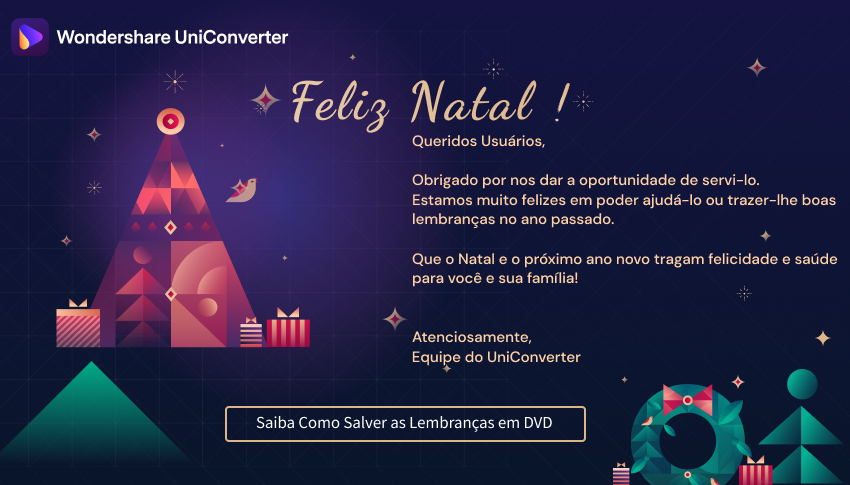 Feliz Natal - Wondershare UniConverter